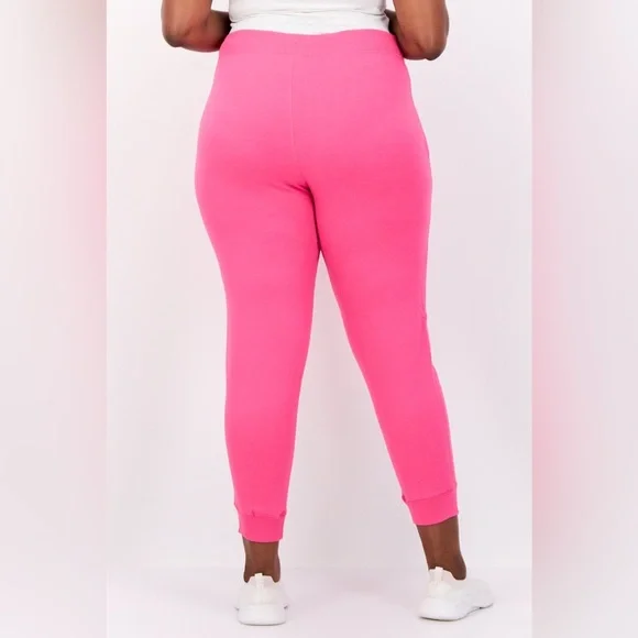 Champion- NWT Pink Jogger Sweatpants with Logo Size 2X - Picture 3 of 17